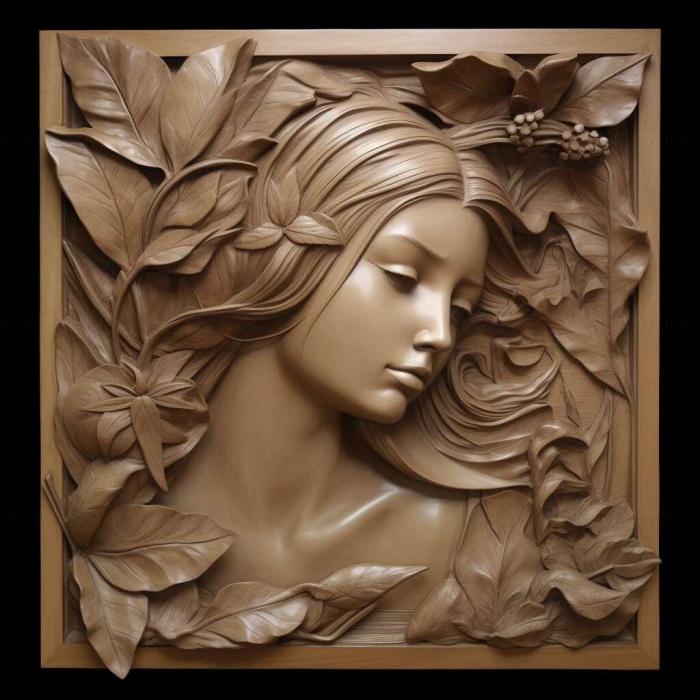 نموذج ثلاثي الأبعاد لآلة CNC 3D Art 